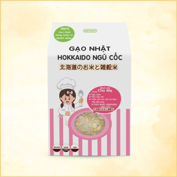 Gạo Nhật Hokkaido ngũ cốc 500g